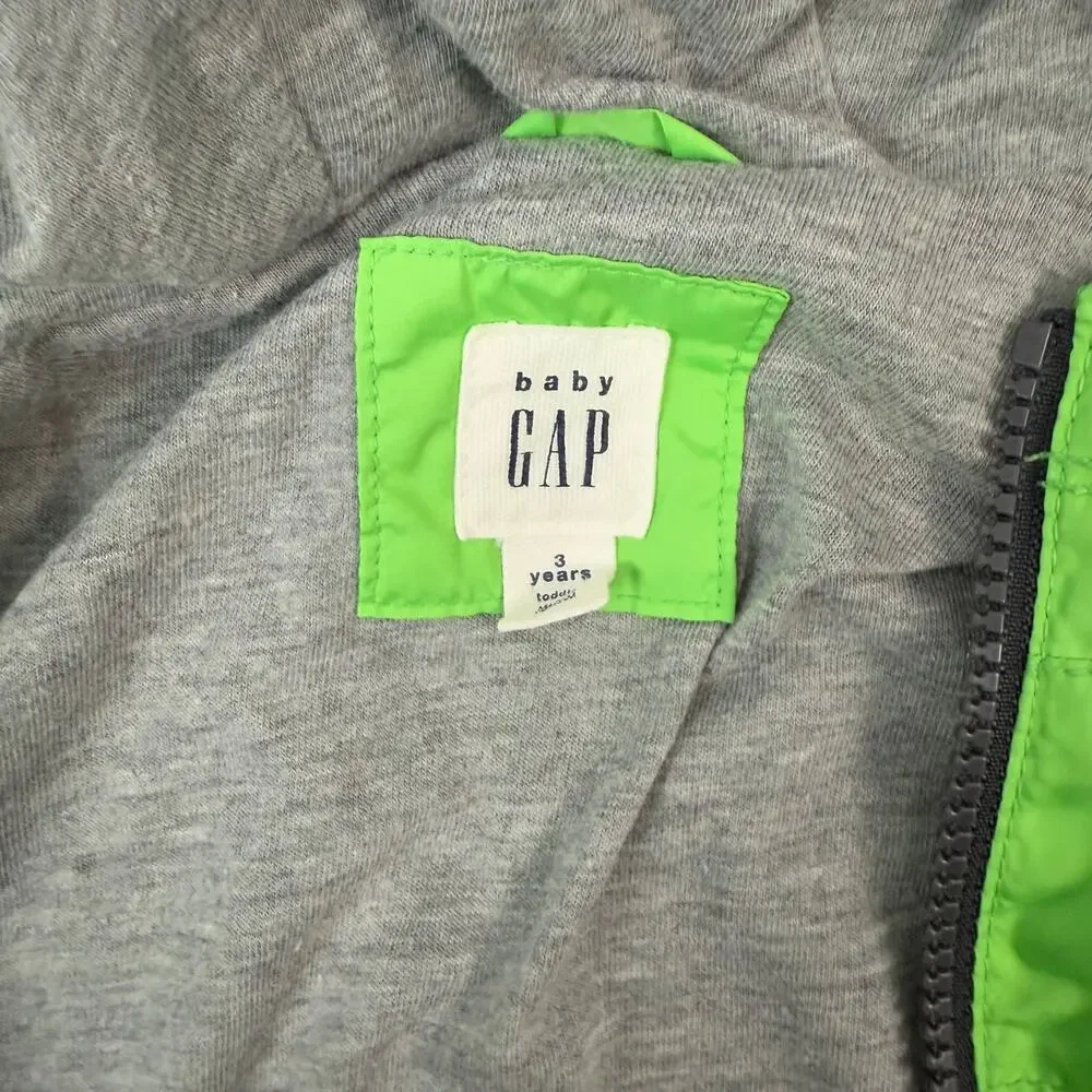 baby gap jersey-lined windbreaker‎ jacket 3T
